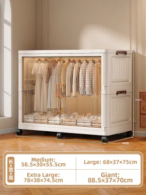 BOENIN | Foldable Large Capacity Storage Cabinet for Adults and Infants