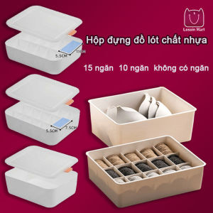 Losoin Mart [Hộp đựng đồ lót] hộp đựng vớ ngăn kéo gia đình