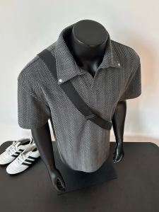 WUKONGYOUHUO | Áo Polo Dáng Rộng Vintage Mùa Hè