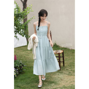 Bộ Đầm Dài Không Quai Accentuating Eo