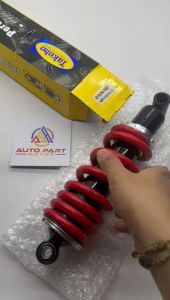 ( TAKEHO ) Shockbreaker Byson Red 295 MM Shock Absorber Belakang Motor 45P