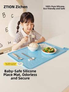 ZTION | Heat-Resistant Waterproof Oil-Proof Table Mat for Students and Kids