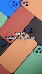 NEW - VIVO Y02 Y02S Y03 Y11/Y12/Y15/Y17 Y15S/Y01 Y16 Y17S Y18 Y19 Y20/Y12S Y21/Y21S/Y33 Y22 Y27 Y28 Y30/Y50  Y35 Y36 - Silicon Big Eye (Pro camera) Case - Softcase dove dengan Pelindung Kamera