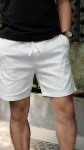 Quần Short Nam vải Kaki co giãn cao cấp form trên gối  nam tính trẻ trung năng động