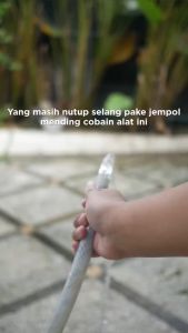 Semprotan Air Hose Nozzle Spray Steam Semprotan Taman Cuci Motor Mobil / Nozzle Hitam Semprotan Taman