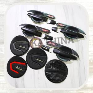 Paket Outer Handle Tank Cover All New Rush 2018 GR Sport Hitam