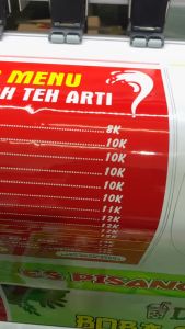 CETAK STIKER DAFTAR MENU CUSTOM bisa riquest desain (PRINT MENU MAKANAN/MINUMAN/CAFE/RESTO/WARNAS/DAN LAIN LAIN)