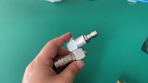 High Pressure Washer Pivoting Coupler Adaptor 360 Degree Rotary Sprayer With 1/4" Quick Connect