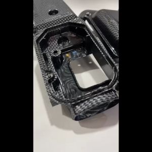 Cover Tutup Cvt Carbon Mio Lama / Mio Sporty / Mio Smile/mio soul 2008-2012 model Carbon 1 set (3 pcs) merek arachnids