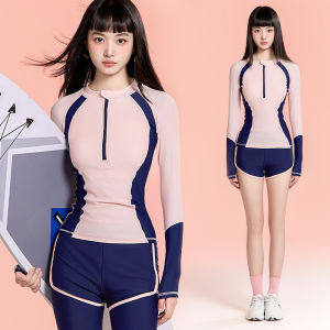 Sailbee dài tay Kem chống nắng Đồ bơi cho phụ nữ lướt sóng đồ bơi nhanh khô sứa phù hợp với thể dục dụng cụ bộ đồ lặn N221