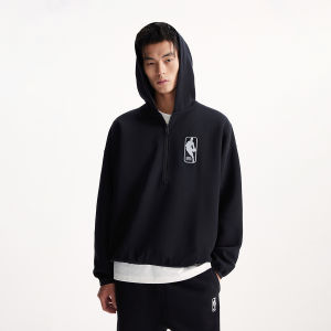 Jack Jones | Loose Fit Hooded NBA Collaboration Fashion Mens Sweater