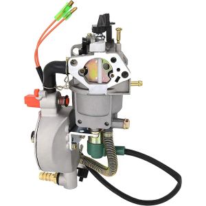Motorcycle Carburator Gasline Engine Spare Parts Dual Manual LPG CNG 188 Carburetor Fit GX390 188F GX420 190F 11HP 13HP