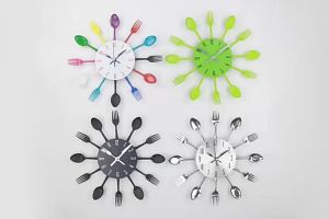 Creative Silent Quartz Wall Clock for Home Decor