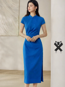 Roey s house | Knit Cheongsam Chinese Style Slim Fitting
