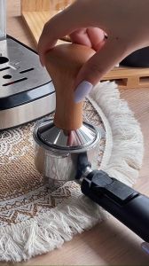 Giselle Espresso Coffee Accessories - 304 Barista Tamper 51mm 304 Stainless Steel / Glass / Paper Filter (CFT0001)