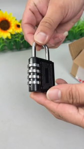 Travel Padlock 3-4 Digits Zinc Alloy/Password Lock Portable Anti-Theft Code Lock/Large Password Number Padlock
