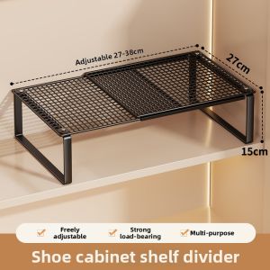 Expandable High Capacity Shelf Partition