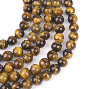 Natural Stone Tiger Eye Agate Round Loose Beads: A Guide for DIY Jewelry Makers