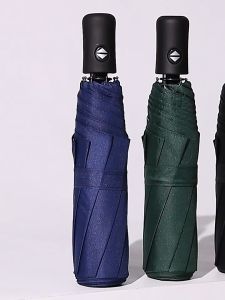 [Mr Umbrella] Auto Open Close Umbrella Automatic Umbrella Foldable Windproof 自动雨伞折叠 Payung Lipat Automatik - UM01