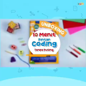 Buku Anak 10 Menit Pintar Coding Tanpa Pusing Usia TK/SD - Zain