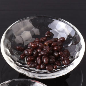 Hotel Style round Crystal Glass Soap Dish Vinegar Plate Small Dish Soap Box Soy Sauce Plate European Style Matte Finish Home Use