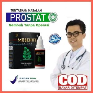 MOSEHAT OBAT PROSTAT  HERBAL ORIGINAL AMPUH BERKHASIAT