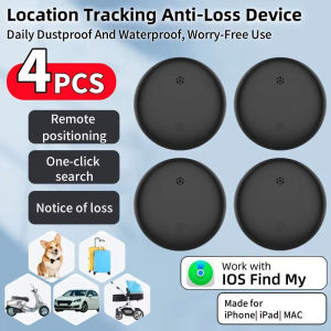1/4PCS Wireless GPS Locator Tracker Airtag Tracking Anti-Lost Device Locator Tracer For Kids Car Wallet Key Collar Accessories