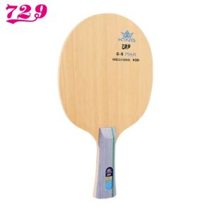 Friendship 729 C-5 MAX Table Tennis Racket Blade 5 Plys Pure Wood 729 Friendship C5 Ping Pong Paddle Blade for Beginner Training
