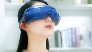 SKG E3 Pro Eye Massager Vibration and Bluetooth Music Eye Mask Helps with Dark Circles and Dry Eyes Improves Sleep Quality