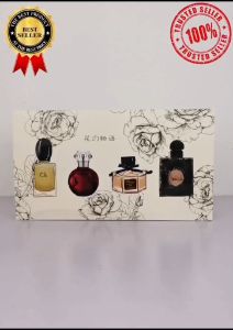 Flower Of Story 3 in 1 Perfume Gift Set Women Fragrance Minyak Wangi Malaysia Ready Stock Wangian Menarik