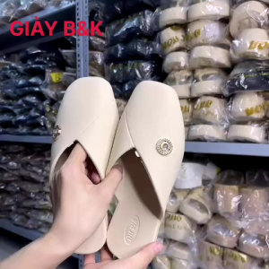 Dép Sục Nữ Đi Mưa EVA Cao Cấp – Dép Sục Thời Trang Gắn Tag Kim Loại – Chống Nước Siêu Nhẹ Êm Chân Dễ Phối Đồ BK-17