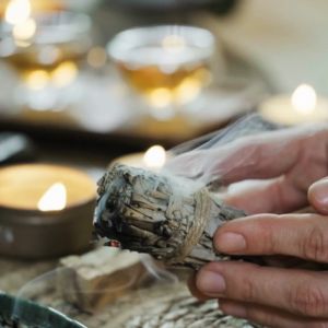 Xô Thơm Thanh Tẩy Sage Trắng Xông Nhà Cải Thiện Tâm Trạng Mời Gọi Năng Lượng Tích Cực