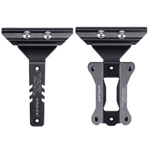 Bike Bottle Cage Saddle Mount Adapter High-Strength Aluminum Alloy Bike Accessory for Stable Bottle Holding