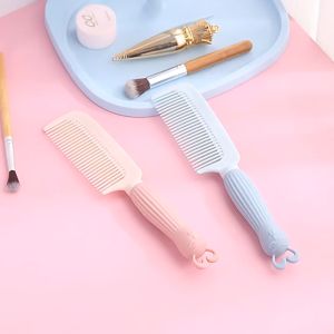 SISIR RAMBUT PLASTIK PASTEL ANTI KUSUT LUCU SISIR TRAVEL HAIR COMB KOTAK SERBAGUNA
