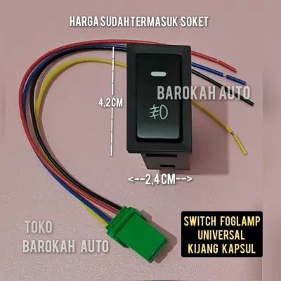 switch foglamp kijang kapsul universal switch on off
