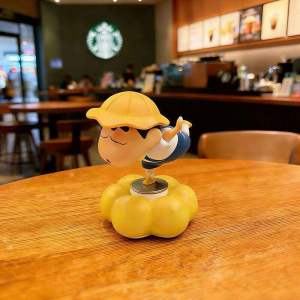 JOYCS | New Rotatable Cute Car Decorative Item