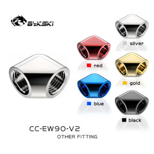 Bykski 90 Degree Fitting /G1/4 Thread Brass Accessories for Water Cooling CC-EW90-V2