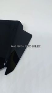 VISOR WINDSHIELD VARIO 125 VARIO 150 2023 HITAM POLOS FREE DOUBLE TAPE