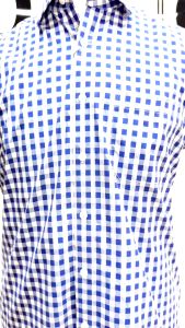 Áo sơ mi nam ngắn tay 100% cotton dáng suông -  kẻ caro thoáng mát dành cho mùa hè DGC  -  SASNBC22M