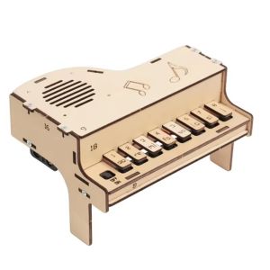 Meade | Bộ Đồ Chơi STEM Mô Hình Đàn Piano Điện Tử Bằng Gỗ Tự Làm Dành Cho Người Lớn Thí Nghiệm Âm Thanh Vật Lý Đồ Chơi Khoa Học Giáo Dục Quà Tặng Khuyến Nghị Cho Độ Tuổi Từ 14 Trở Lên