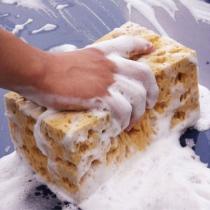 Car Wash Honeycomb Sponge Block Large Size Soft Foam Cleaning Sponge Reusable Car Motorcycle Washing Sponge Brush Anti-scratch