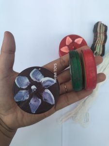 20 pcs mainan yoyo kayu mainan tradisional mainan jadul
