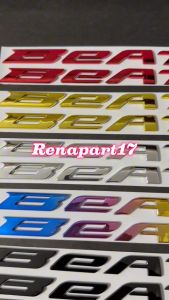Emblem Logo Beat New Pisah: Suku Cadang Motor Tinggal Pasang