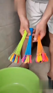 111pcs Water Balloons Kid Outdoor Fun Quick Fill Self Sealing Kid Fun Fast Filling Water Bomb Party
