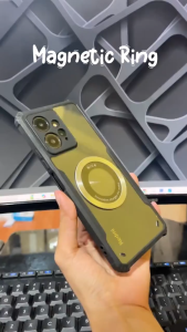 Case Oppo Reno 13 5G Softcase Fushion Magnetic Ring Transparan Magsafe Casing Terbaru