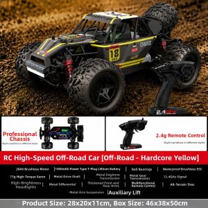 BABYSHOME | 4WD Off-Road Professional RC Car High-Speed Drift for Kids 12+