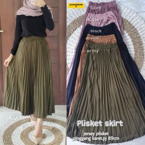 PLISKET SKIRT BY ALFASHION SOLO /  Rok Plisket Premium Polos