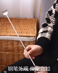 LALA(BQR08)ไม้เกาหลัง ยืด หดได้ พกพาสะดวก ไม้เกาหลังสแตนเลส