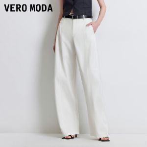 Vero Moda | Cotton Removable Belt Pocket Summer Women Casual Trousers