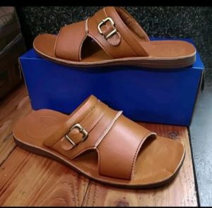 Sandal Kulit Pria Sendal Slop 100% Sampai Alasnya Kulit Terbaru
